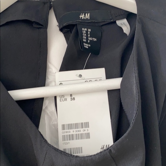NWT H&M black open back romper - Picture 3 of 3